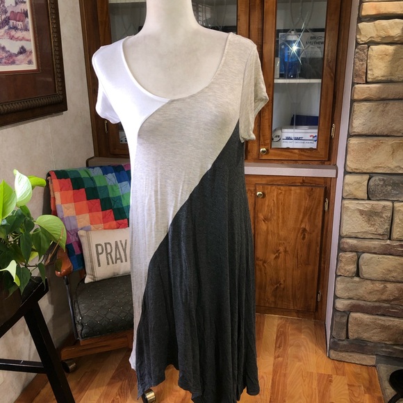1.4.3. Story by Line Up Dresses & Skirts - 1.4.3. STORY BY LINE UP SIZE MEDIUM? MULTICOLORED CAP SLEEVE ASYMMETRICAL DRESS
